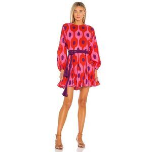 Rhode Ella Dress in Ikat Size Small